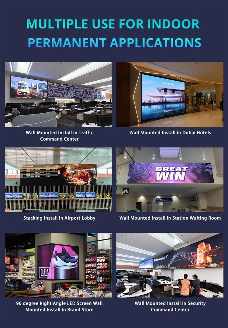 Indoor P5 Cheap Commercial Front Service LED Display