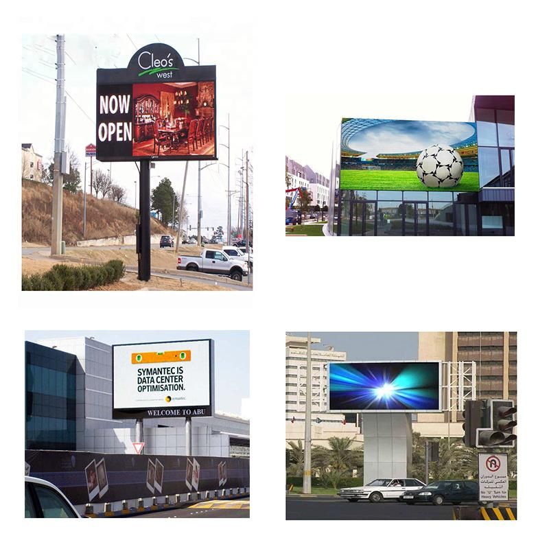 P8mm Waterproof High Brightness Front Service Outdoor LED Display for Advertising Billboard