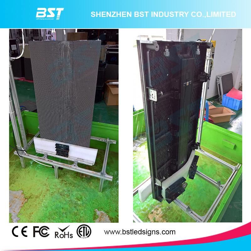 500X1000mm Waterproof Outdoor Rental LED Video Display with Inner Arc and Outer Arc
