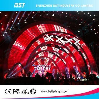 High Refersh Rate P6.25 Outdoor Full Color Stage Rental Show LED Screen with 1/8 Scan