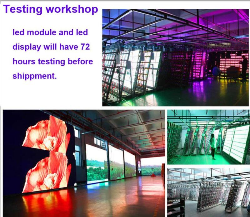 P4.81 High Brightness Indoor Stage Background LED Display Full Color LED TV Display