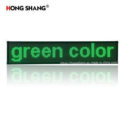 Semi-Outdoor LED Display Module Price Scrolling Letter Screen Board