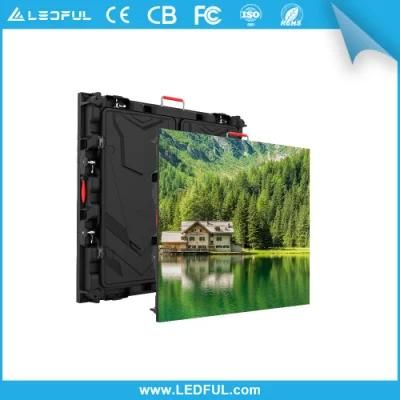 LED Display Front Service P4p3p5p8 Front Open Double Sided LED Cabinet Outdoor LED Display Easy to Maintenance