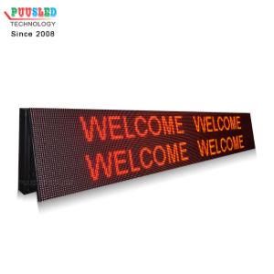 IP53 P10 9X3 Red LED Message Board Outdoor LED Message Board Display Screen