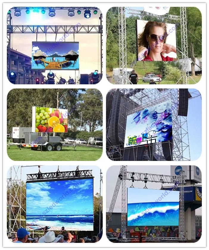 P3.91 500X500mm Cabinet LED Display Screen with Fast Maintaince