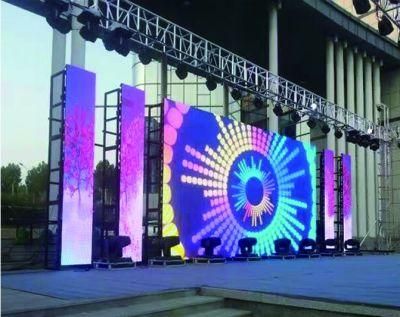 P3.91 Indoor Outdoor Full Color Rental LED Wall