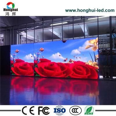 High Refresh 3840 Hz P3.91 / P4.81 Indoor Rental Curve LED Display Screen for Stage (500*500mm)
