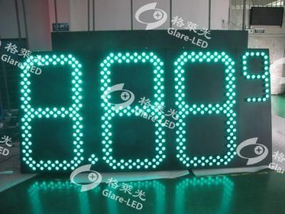 Gas Station LED Price Display Signs Petrol Station Gas Price Display 36~60 Inch LED Oil Price Sign
