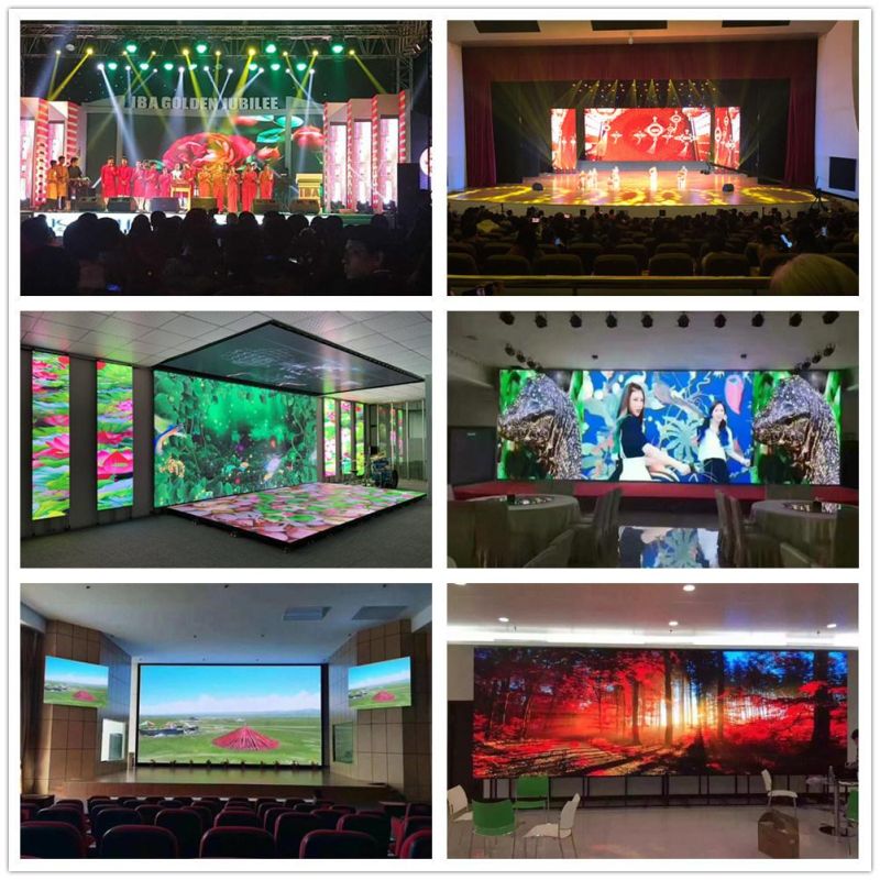 P3.91 Stage Backdrop Lighting Stage Decoration Wall Rental LED Display Screen