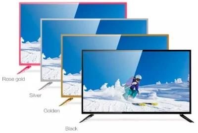 Factory 32 43 50 55 Inch TV 32 43 50 55 Inch 4K Smart Retro TV with Explosion-Proof Tempered Glass LED_Tvs