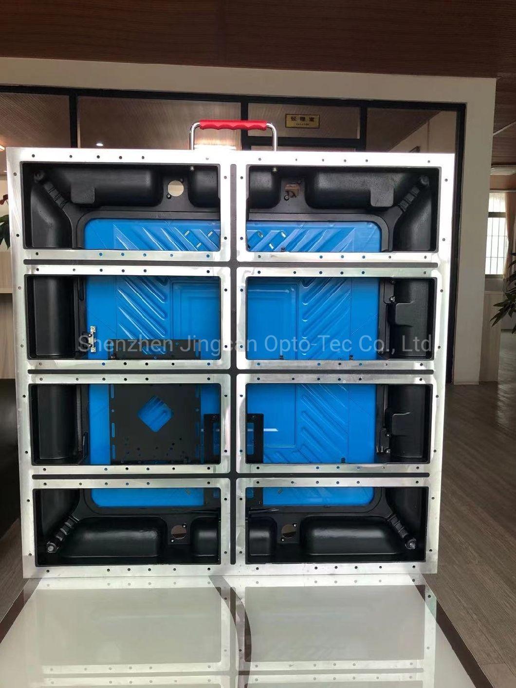 New Lightweight Die-Casting Aluminum Cabinet 640*640mm P2.5/P4/P5mm LED Display Screen Empty LED Cabinet