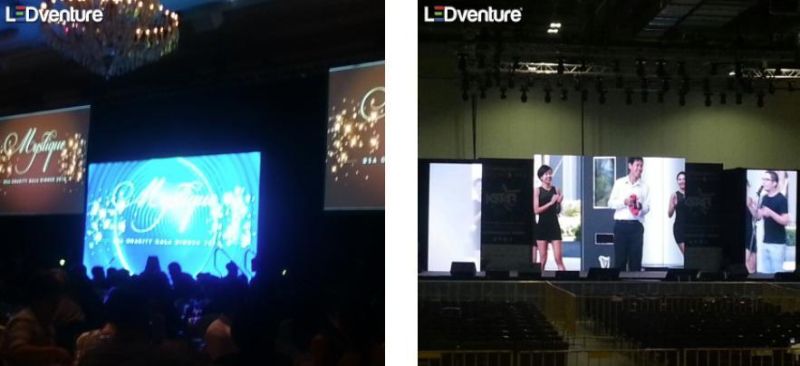 Indoor P4.8 Rental Digital LED Advertising Billboard Display Screen