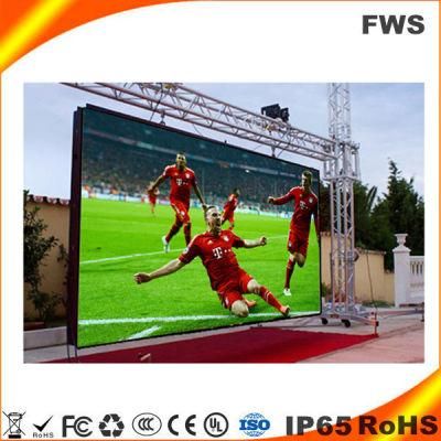 High Brightness P10 (P6 P8mm) SMD Full Color Outdoor Advertising LED Screen