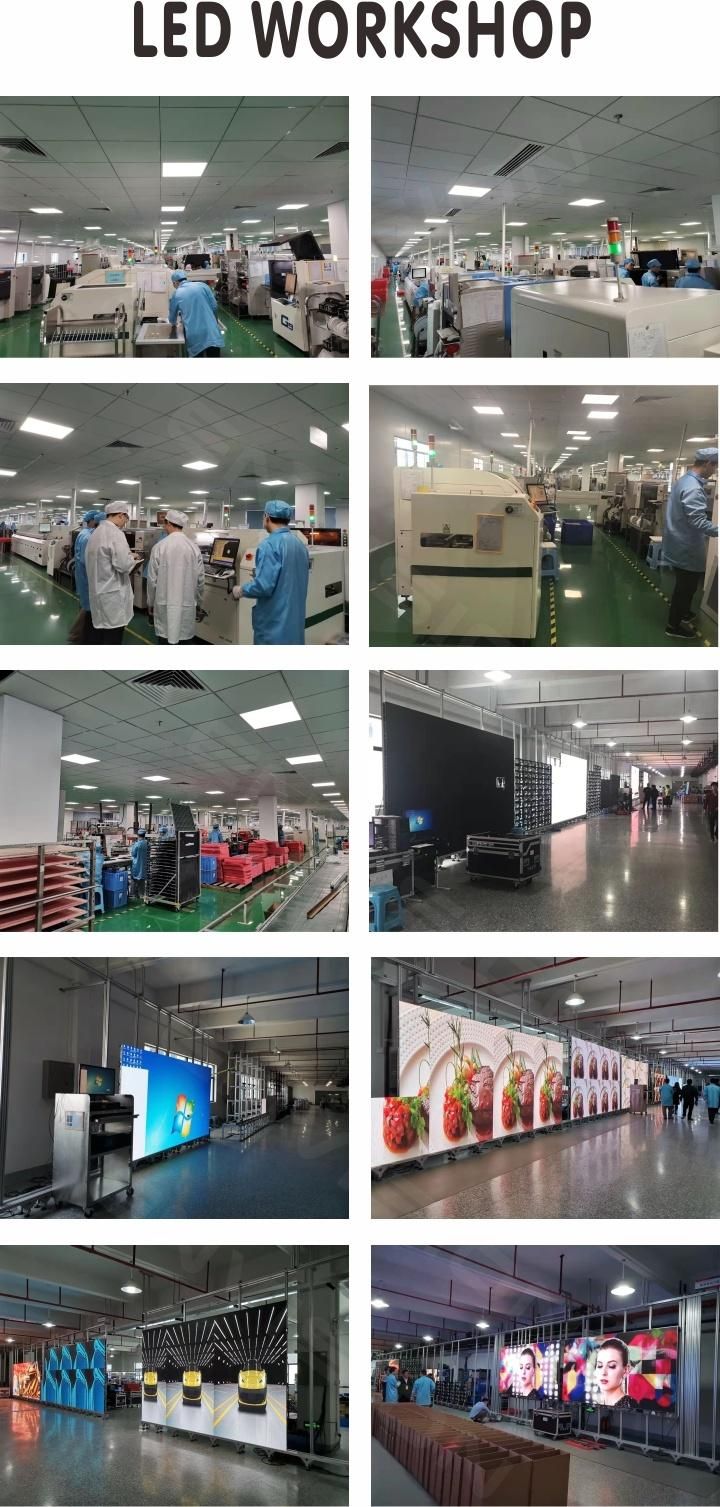 Transparency LED Window Glass LED Display P3.91 High Definition