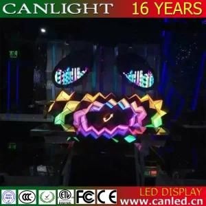 Creative Special Curved DJ LED Screen of Stage Video Wall
