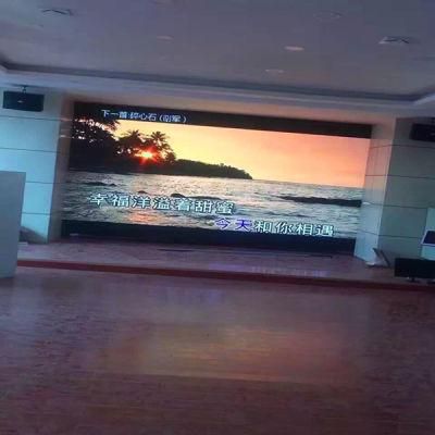 P4.81 High Definition Indoor Rental Full Color LED Screen Display for Advertising