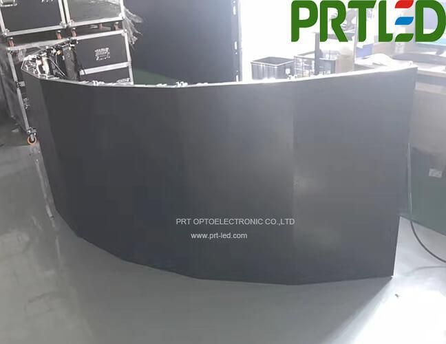 Curved LED Display Panel with Angle Adjuster for Different Shapes (indoor/outdoor P3.91, P4.81, P5.95, P6.25)