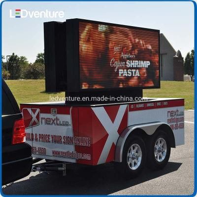 P5.95 Outdoor 500*500 Rental LED Display Screen for Car Roof Advertising