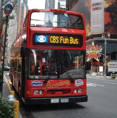 Bus LED Destination Signs with WiFi/USB/IR Remote Control