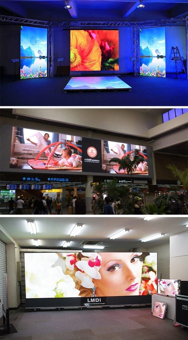 P6 Full Color LED Advertising Screen Indoor LED Display