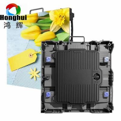 P4 Die Casting Aluminum Cabinet 512X512mm Rental Hanging LED Panel