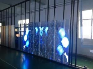 P16 Outdoor HD Video Transparent LED Wall Display Electronics Screen
