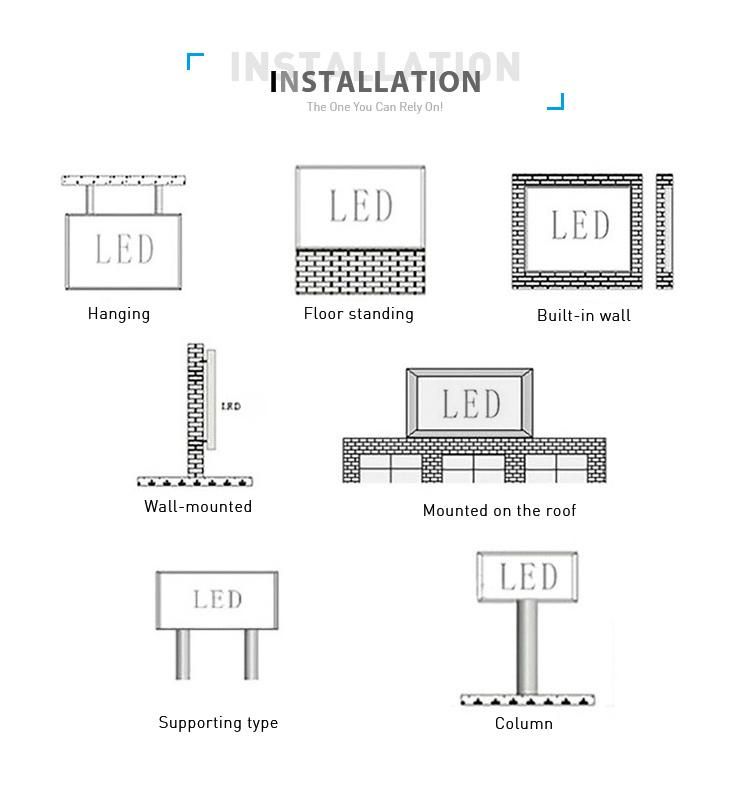 High Refresh P3.91 P4.81 P3 P4 P5 Rental Full Color Indoor Outdoor Advertising LED Commercial Screen Panel Cabinet LED Display