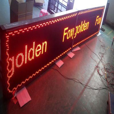 Message Advertising P10 Single Red LED Module