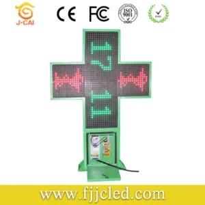 Programmable Offline Pharmacy LED Display Cross Sign