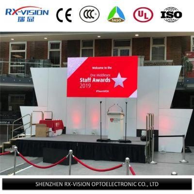 HD Indoor Digital Advertising LED Display P3.91 P4.81 500*500mm LED Cabinet