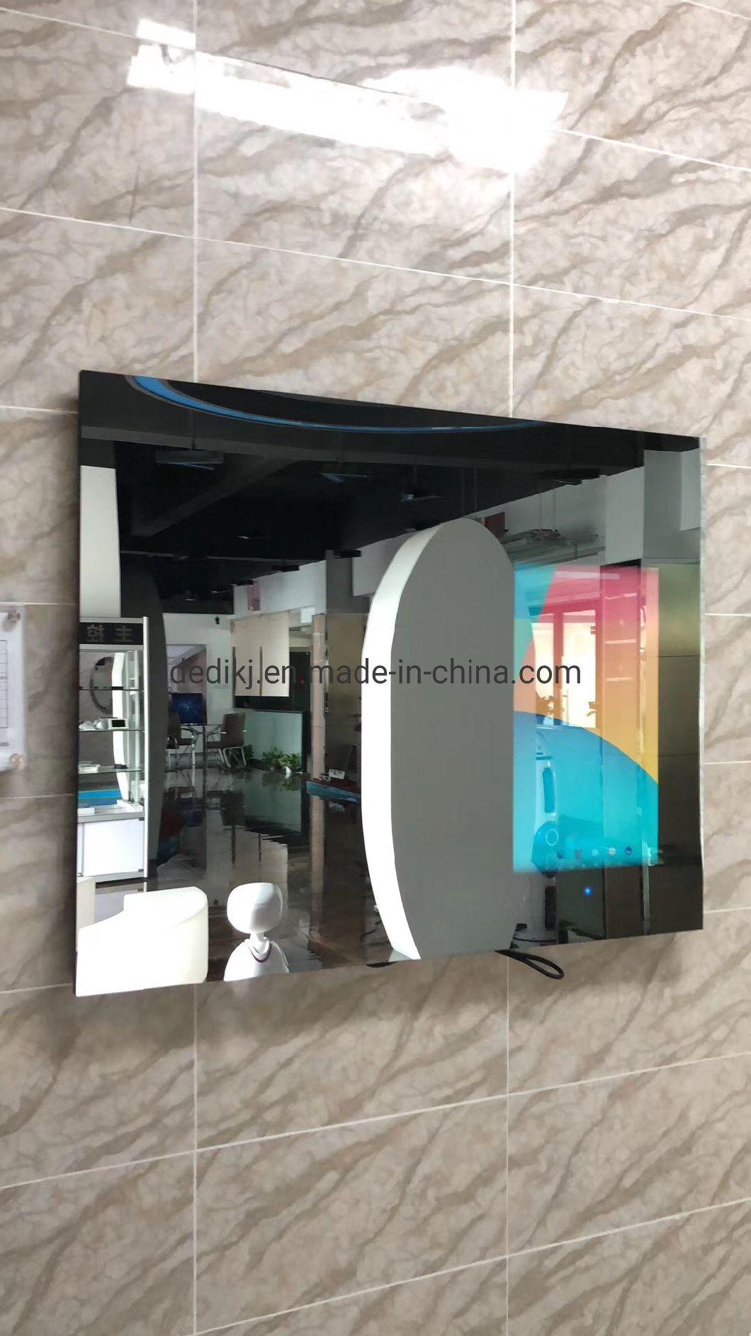 Professional Lighted Android Bathroom TV Screen Smart Touch Mirror