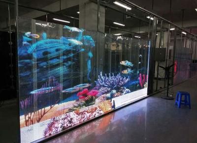 Electronic Transparent LED Screen P10.4 Outdoor Waterproof LED Display