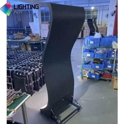 Top Quality Indoor P2.5 S-Shaped LED Poster Display LED Mirror Screen
