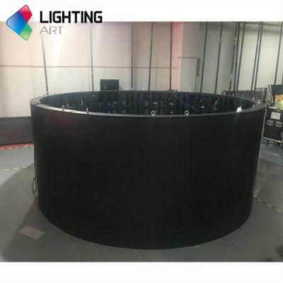 Full Color HD P2.5 P3 P4 Indoor Soft LED Module Flexible LED Video Wall Panel Flexible LED Display Screen