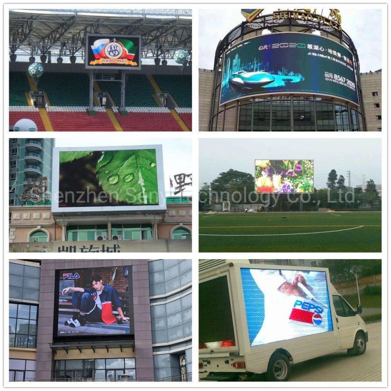 P6 Weatherproof Electronic Display Sign Board Outdoor Full Color LED Advertising Screen Factory
