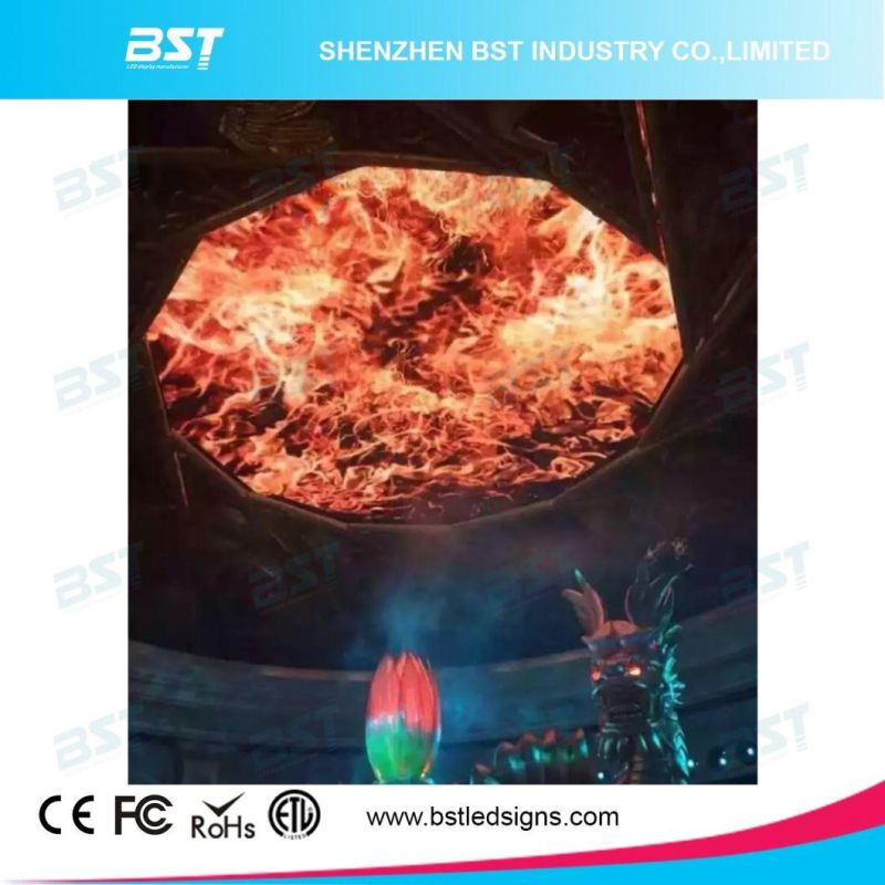 P6.67mm Indoor Flexible LED Display for Shopping Mall