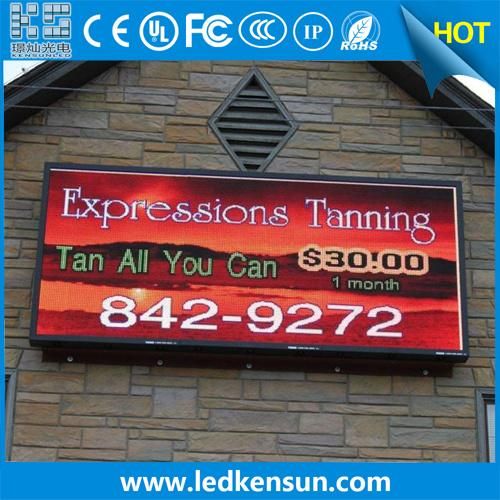 Wall Mounting Outdoor LED Video Display P3.91 Front Open LED Screen