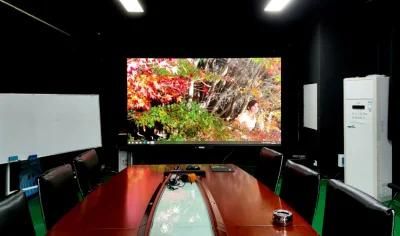 LED Full Color Indoor P1.86 Indoor LED Display for a Meeting Room 2.56X1.44m TV