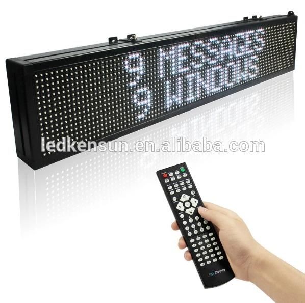 40X6 Inches 15m Remote Control Full Color Programmable LED Sign