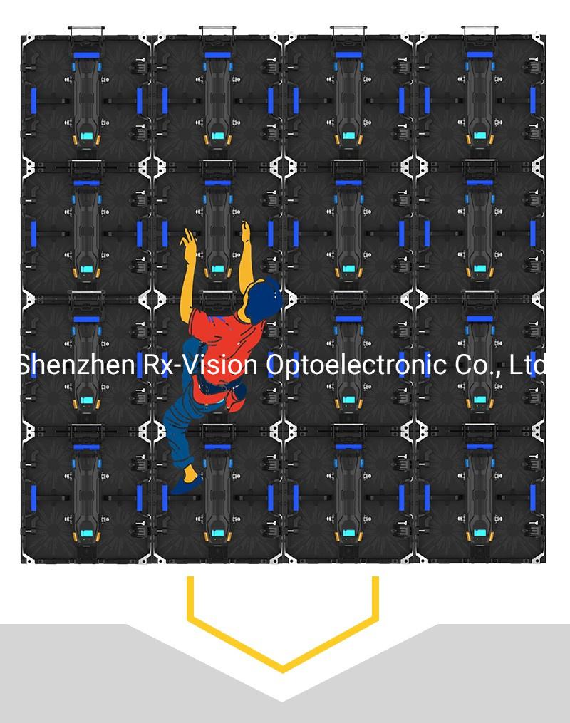 High Refresh Rate Indoor P3.91 SMD1921 Rental LED Display