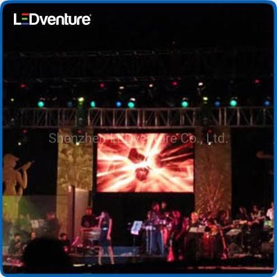 Full Color Indoor P2.6 Advertising Digital Display Rental LED Video Wall for Stage
