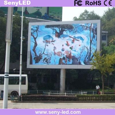 Giant Advertising Billboard P6 Outdoor Full Color LED Video Display Screen Factory