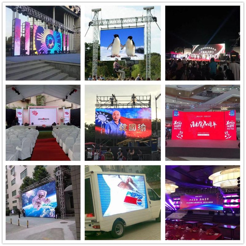 P5.95 Indoor Outdoor Video Screen Panel Stage Rental LED Display Factory