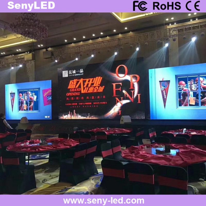 P2.9 Video Display Wall Panel Movable Stage Full Color LED Screen