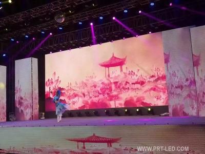 Indoor Full Color Advertising LED Video Wall P3.91, P4.81
