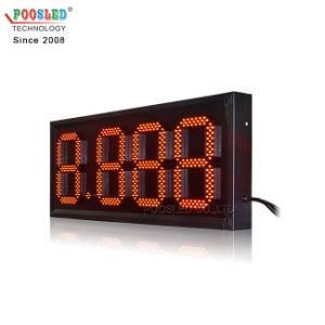 LED Number Digit Display LED Number 7 Segment Panel 7 Segment Number Signage Sign