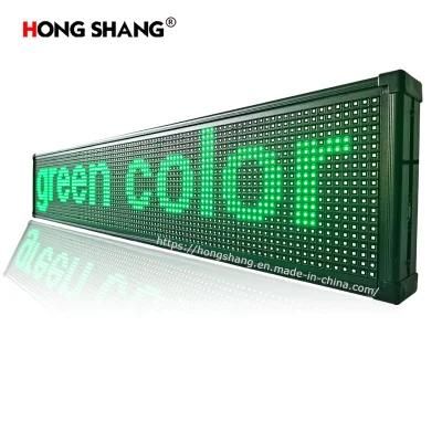 P10 Semi-Outdoor LED Advertising Alphabet Screen for Commercial Promotion