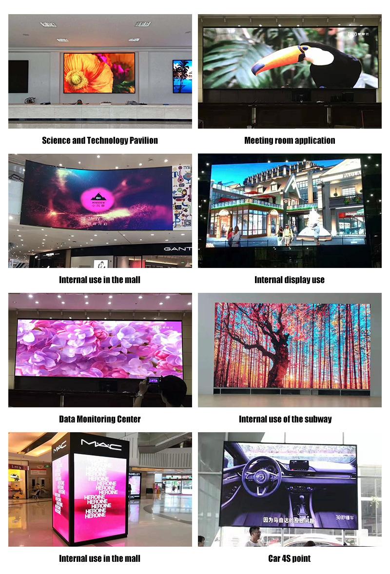 Indoor Big Video Wall Stage Events Rental LED Display Screen