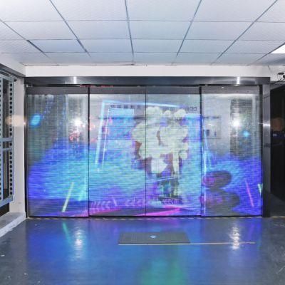 Hot-Selling Large Screen LED Projection Door and Showcase Stereo Indoor Advertising LED Projection Immersive Screen