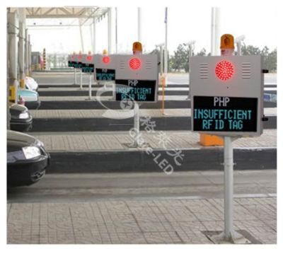 P4.75 Patron External Display for Toll Collection of Highway